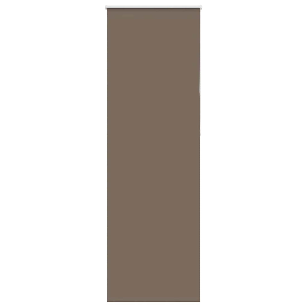 Vidaxl rolgordijn verduisterend koffie 75x210 cm stofbreedte 70,7 cm