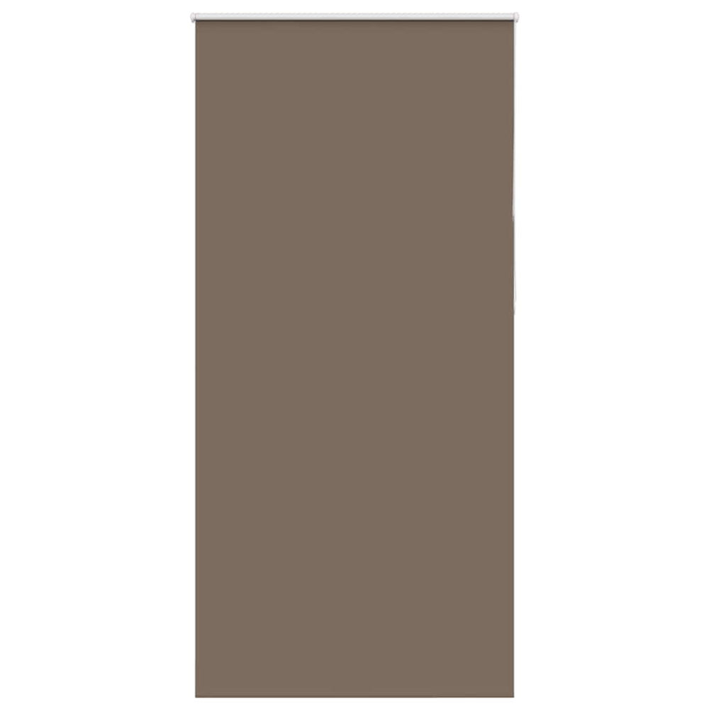 Vidaxl rolgordijn verduisterend koffie 110x210 cm stofbreedte 105,7 cm