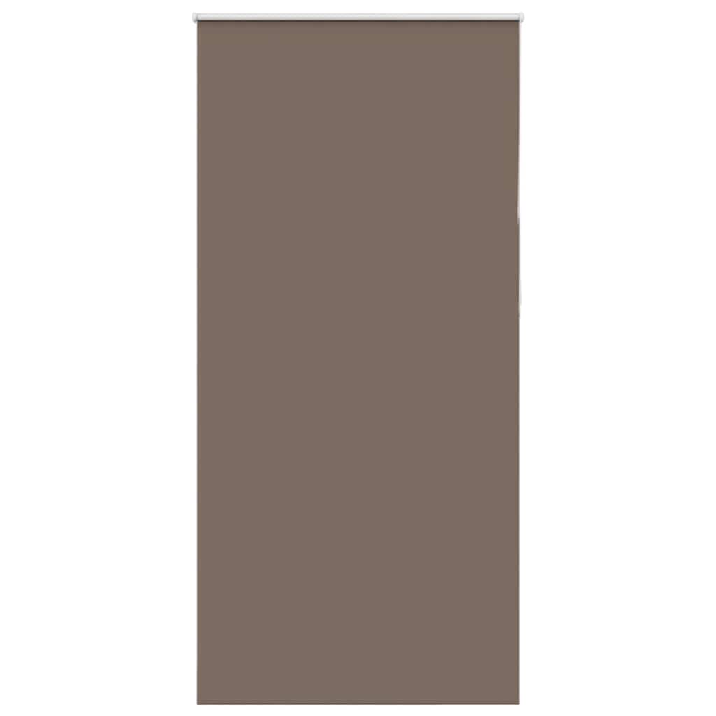 Vidaxl rolgordijn verduisterend koffie 115x210 cm stofbreedte 110,7 cm