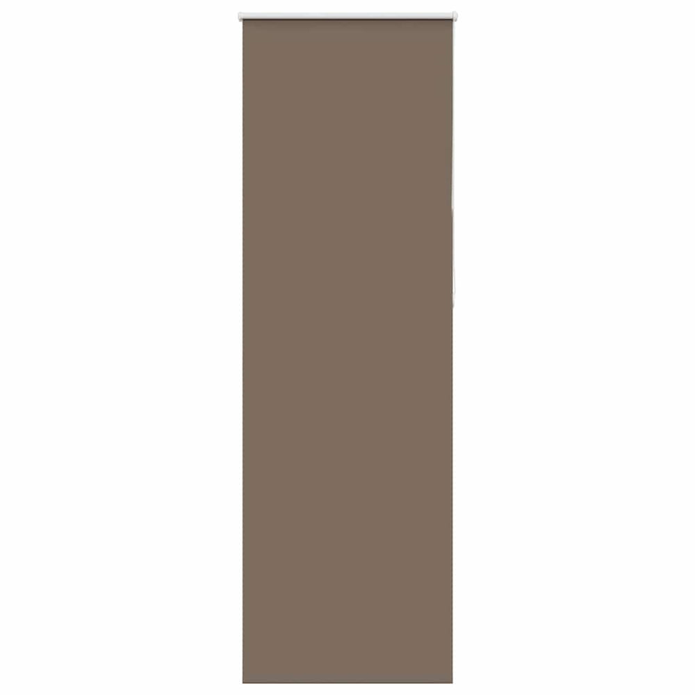 Vidaxl rolgordijn verduisterend koffie 65x230 cm stofbreedte 60,7 cm
