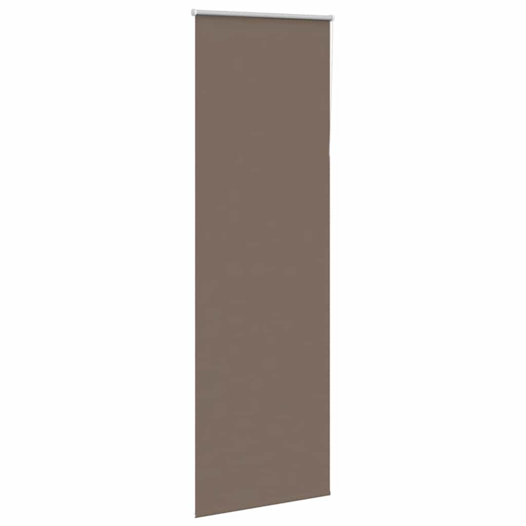 Vidaxl rolgordijn verduisterend koffie 75x230 cm stofbreedte 70,7 cm