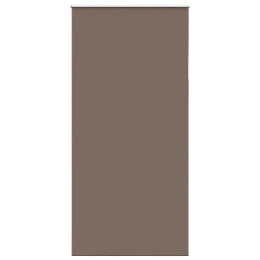 Vidaxl rolgordijn verduisterend koffie 115x230 cm stofbreedte 110,7 cm