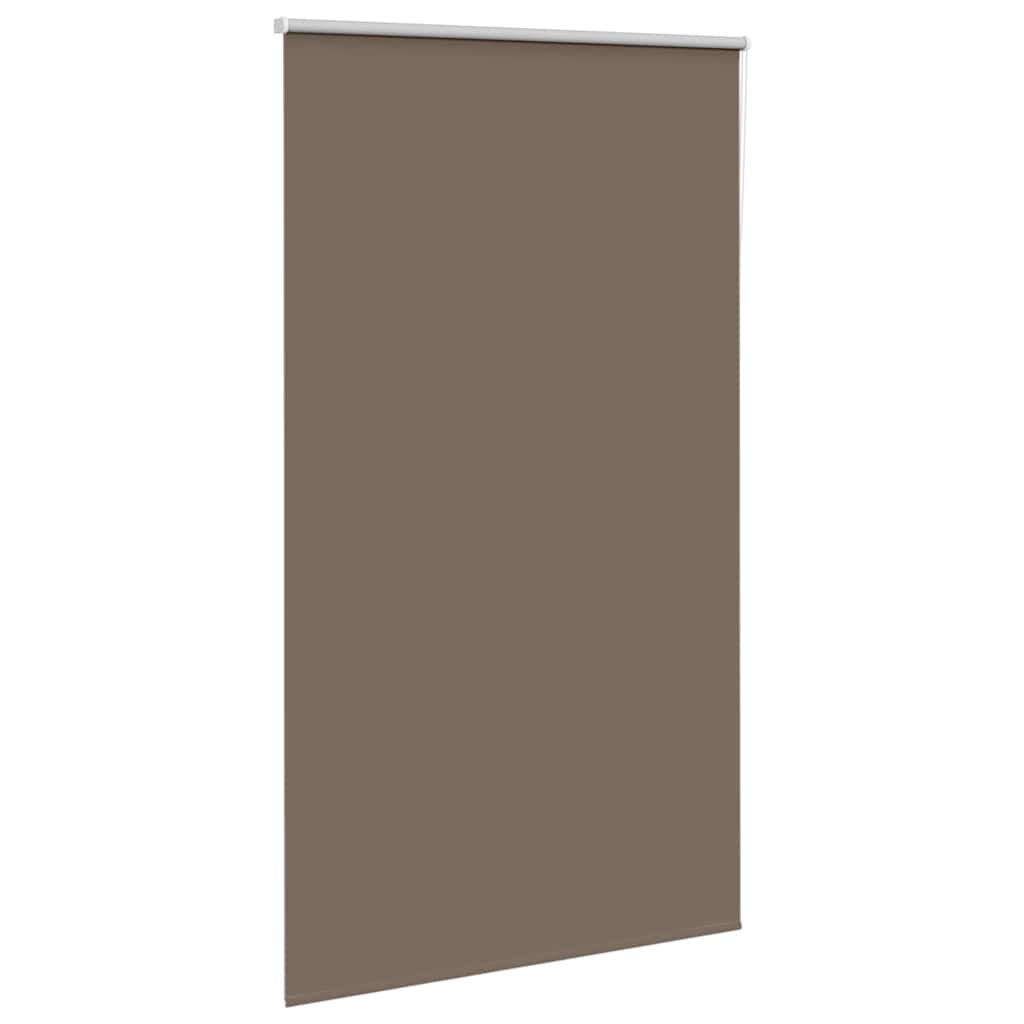 Vidaxl rolgordijn verduisterend koffie 120x230 cm stofbreedte 116,6 cm