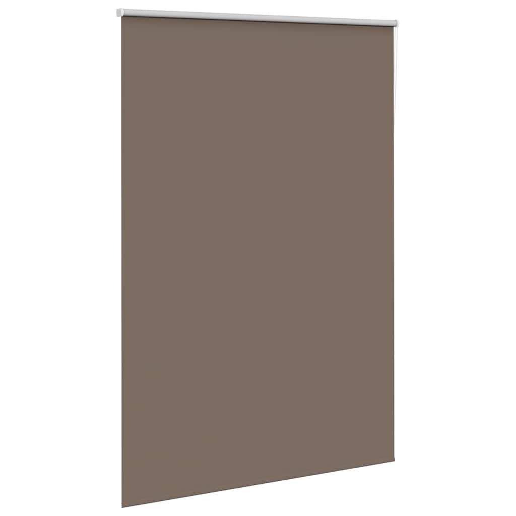 Vidaxl rolgordijn verduisterend koffie 145x230 cm stofbreedte 141,6 cm