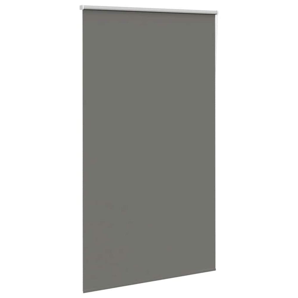 Vidaxl rolgordijn verduisterend 140x210 cm stofbreedte 136,6 cm grijs