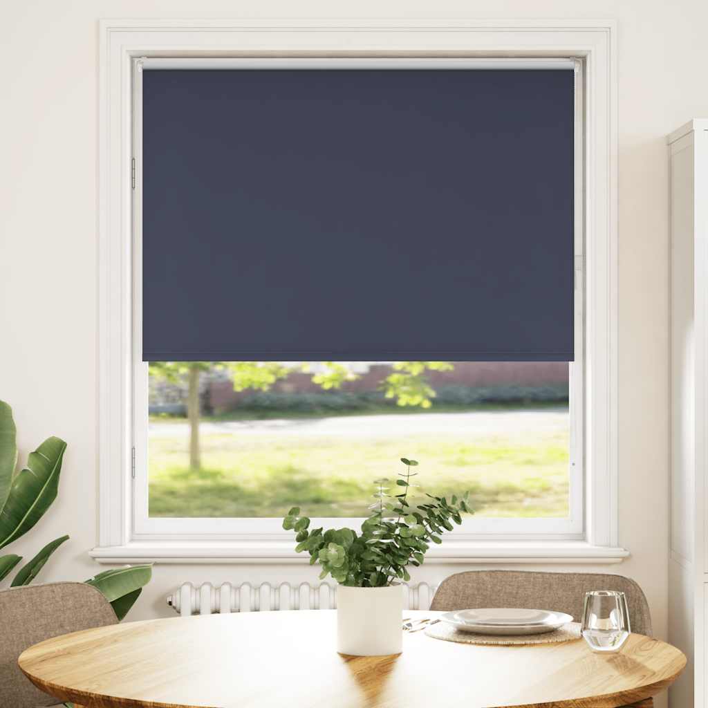 Vidaxl rolgordijn verduisterend 105x175 cm stofbreedte 100,7 cm blauw