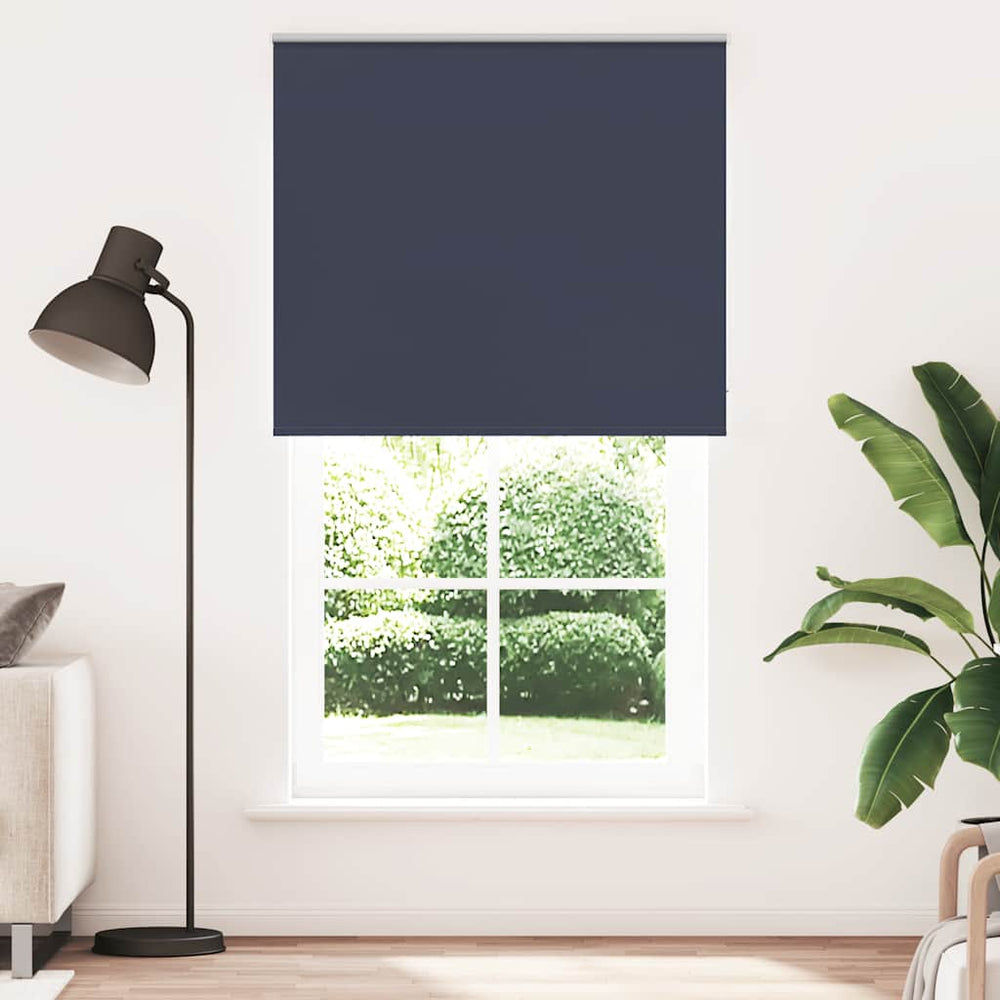 Vidaxl rolgordijn verduisterend 130x210 cm stofbreedte 126,6 cm blauw