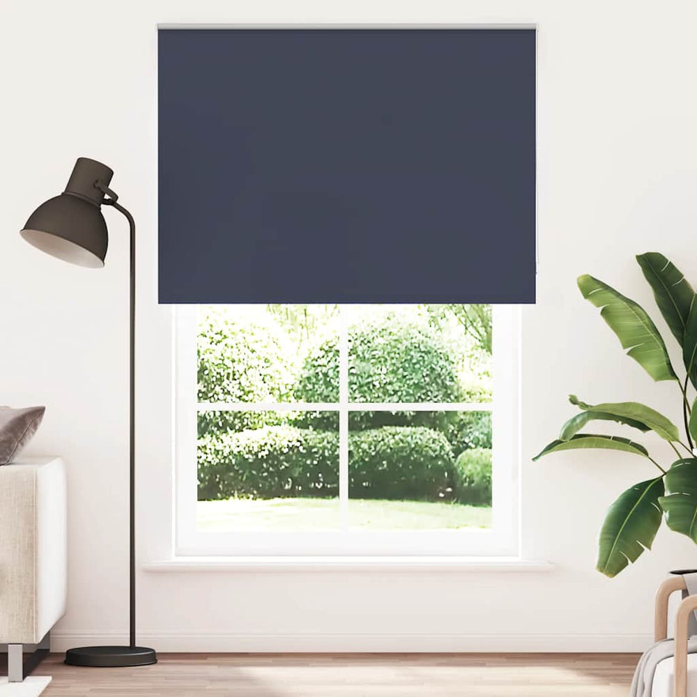 Vidaxl rolgordijn verduisterend 165x210 cm stofbreedte 161,6 cm blauw
