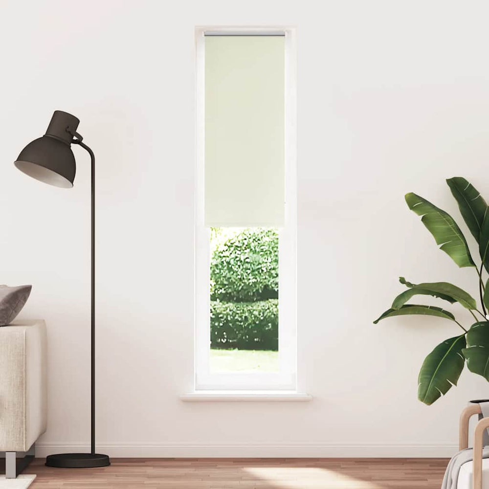 Vidaxl rolgordijn verduisterend 45x210 cm stofbreedte gebroken wit