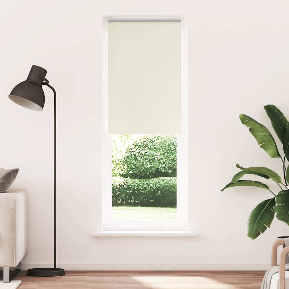 Vidaxl rolgordijn verduisterend gebroken wit 85x210 cm stofbreedte