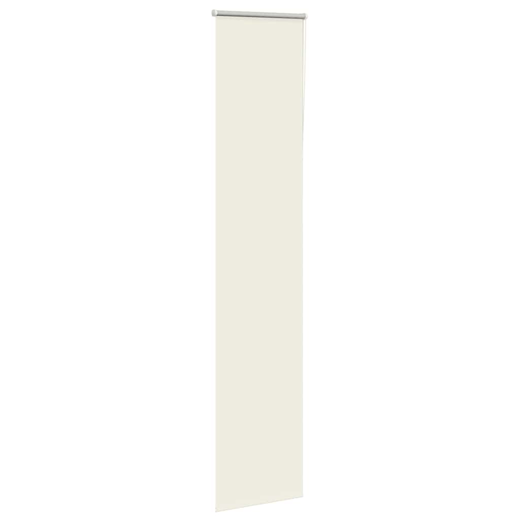 Vidaxl rolgordijn verduisterend 60x230 cm stofbreedte gebroken wit