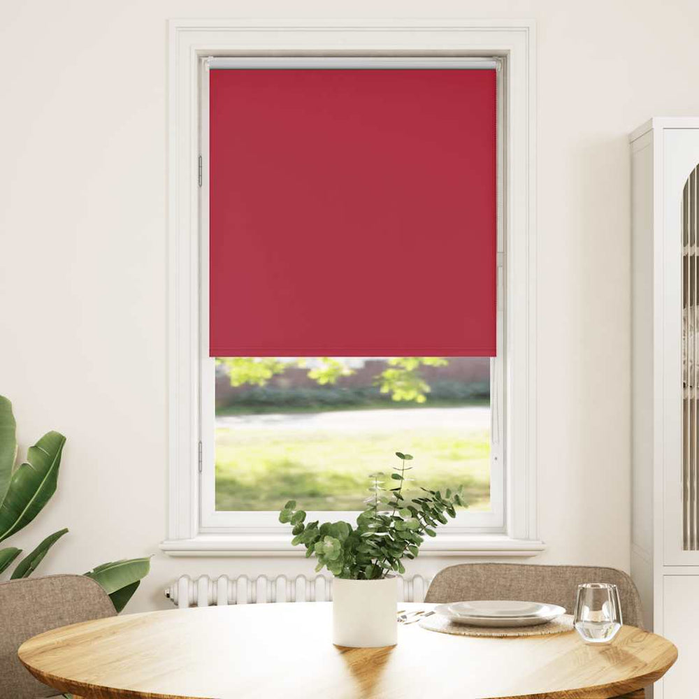 Vidaxl rolgordijn verduisterend 80x130 cm stofbreedte 75,7cm polyester