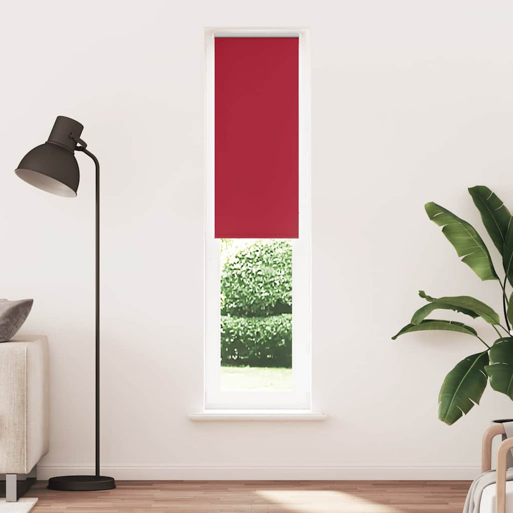 Vidaxl rolgordijn 40x230 cm stof verduisterend rood stofbreedte 35,7cm