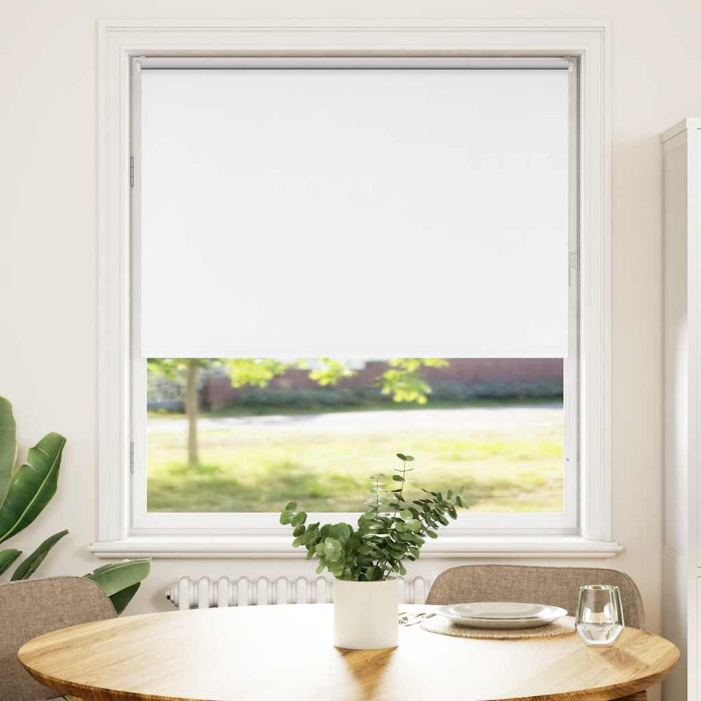 Vidaxl rolgordijn verduisterend wit 110x175 cm stofbreedte 105,7 cm