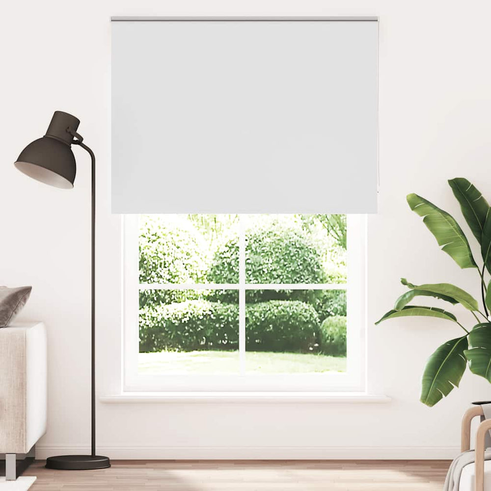 Vidaxl rolgordijn verduisterend 145x210 cm stofbreedte 141,6 cm wit