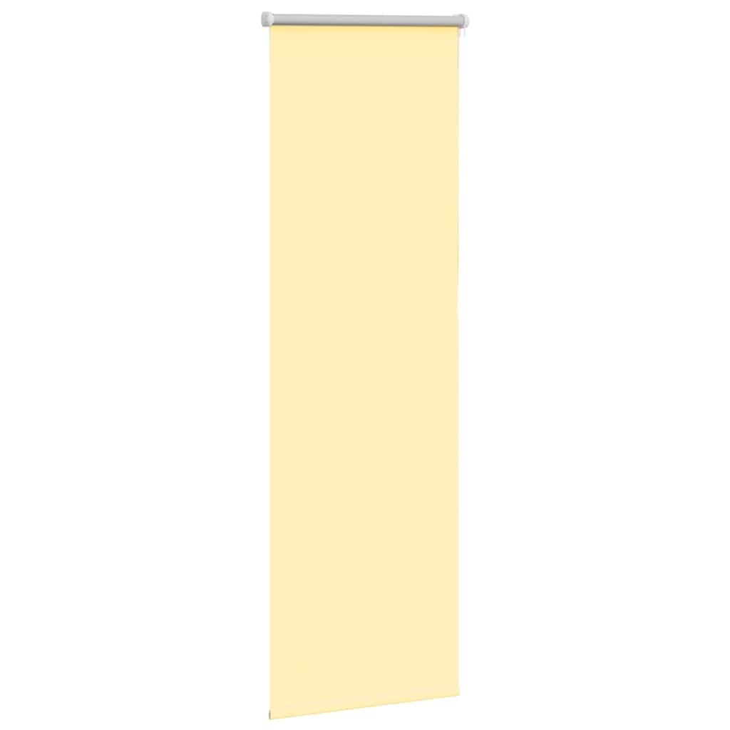 Vidaxl rolgordijn 40x130 cm stof verduisterend geel stofbreedte 35,7cm