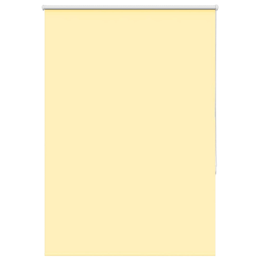 Vidaxl rolgordijn verduisterend 90x130 cm stofbreedte 85,7cm geel