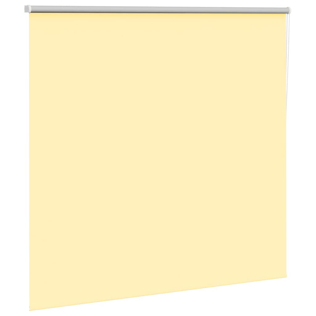 Vidaxl rolgordijn verduisterend 150x130 cm stofbreedte 146,6 cm geel