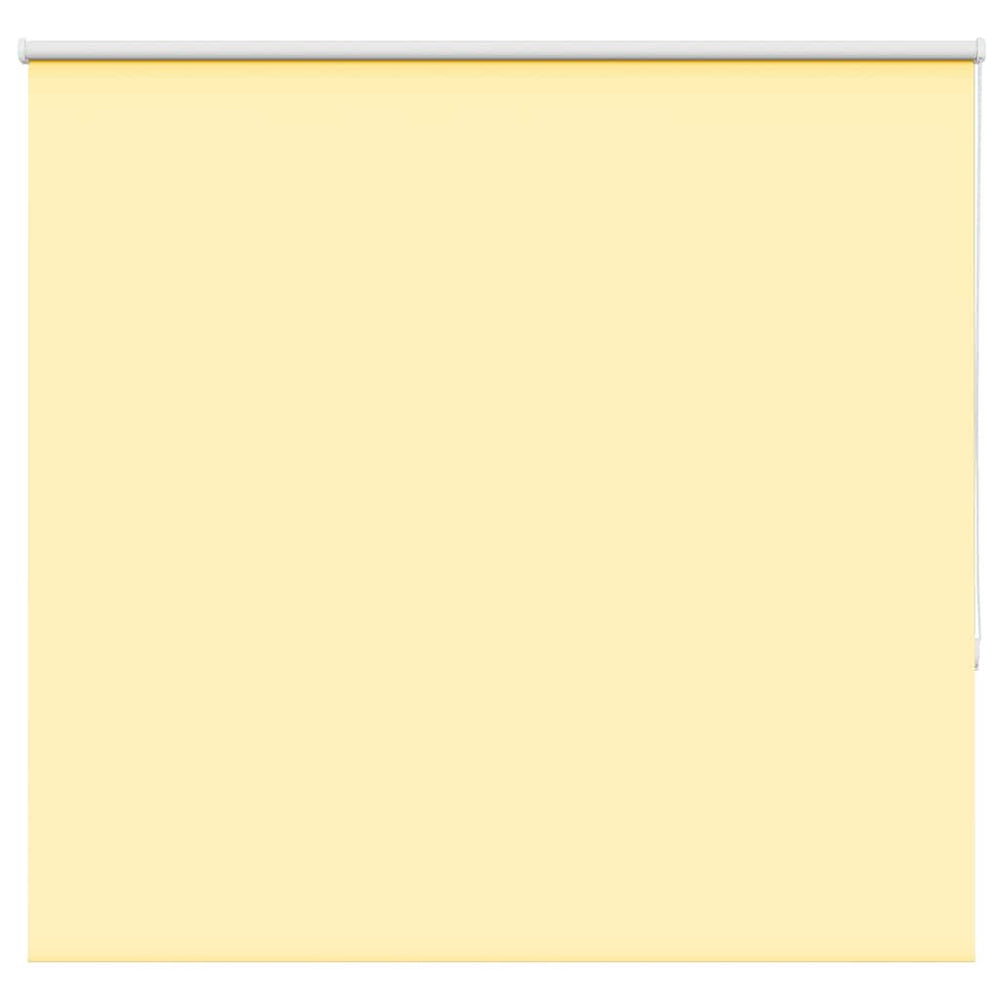 Vidaxl rolgordijn verduisterend 155x130 cm stofbreedte 151,6 cm geel