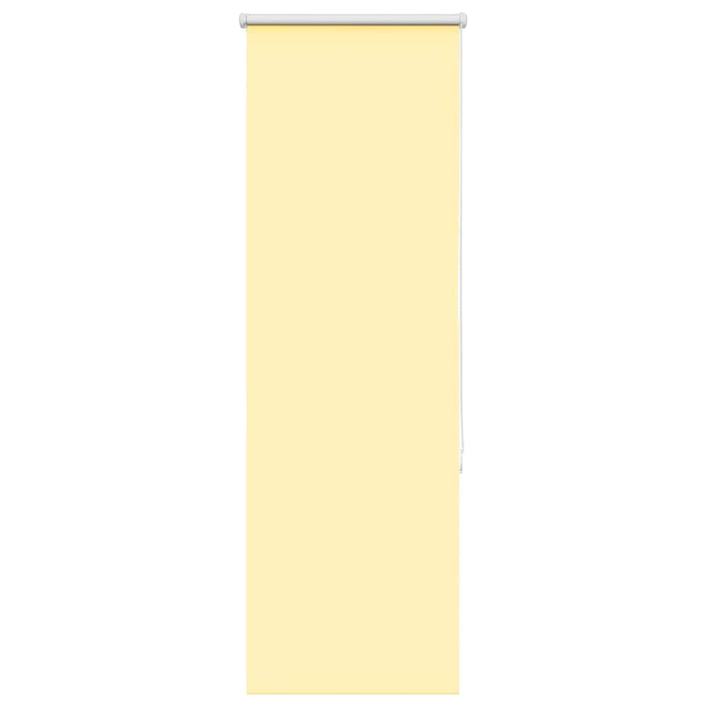 Vidaxl rolgordijn 60x150 cm verduisterend stofbreedte 55,7cm geel