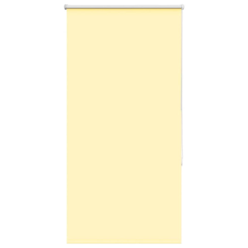Vidaxl rolgordijn verduisterend 75x150 cm stofbreedte 70,7cm geel
