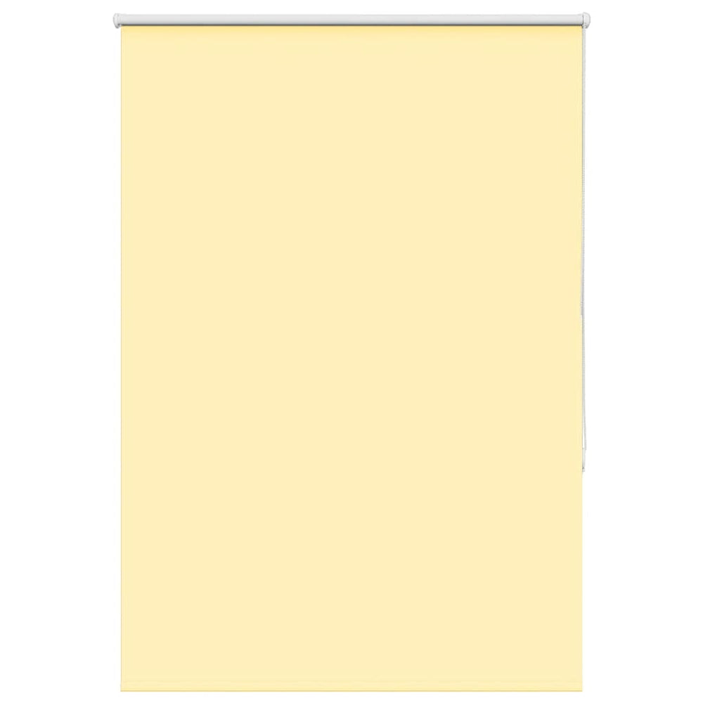 Vidaxl rolgordijn verduisterend 105x150 cm stofbreedte 100,7 cm geel