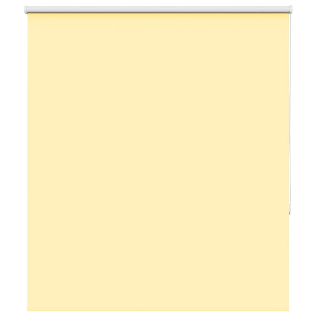 Vidaxl rolgordijn 140x150 cm verduisterend stofbreedte 136,6 cm geel