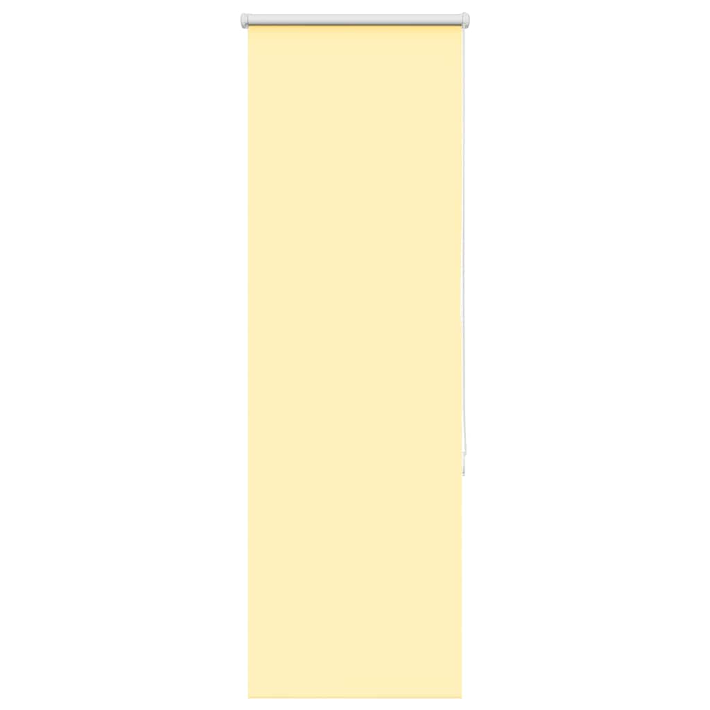 Vidaxl rolgordijn 55x175 cm verduisterend stofbreedte 50,7cm geel