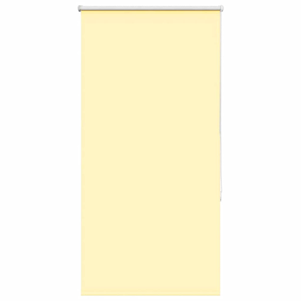 Vidaxl rolgordijn verduisterend 65x175 cm stofbreedte 60,7cm geel