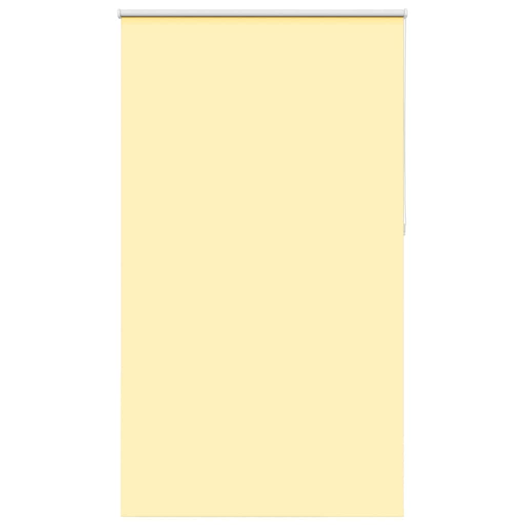 Vidaxl rolgordijn verduisterend 120x210 cm stofbreedte 116,6 cm geel