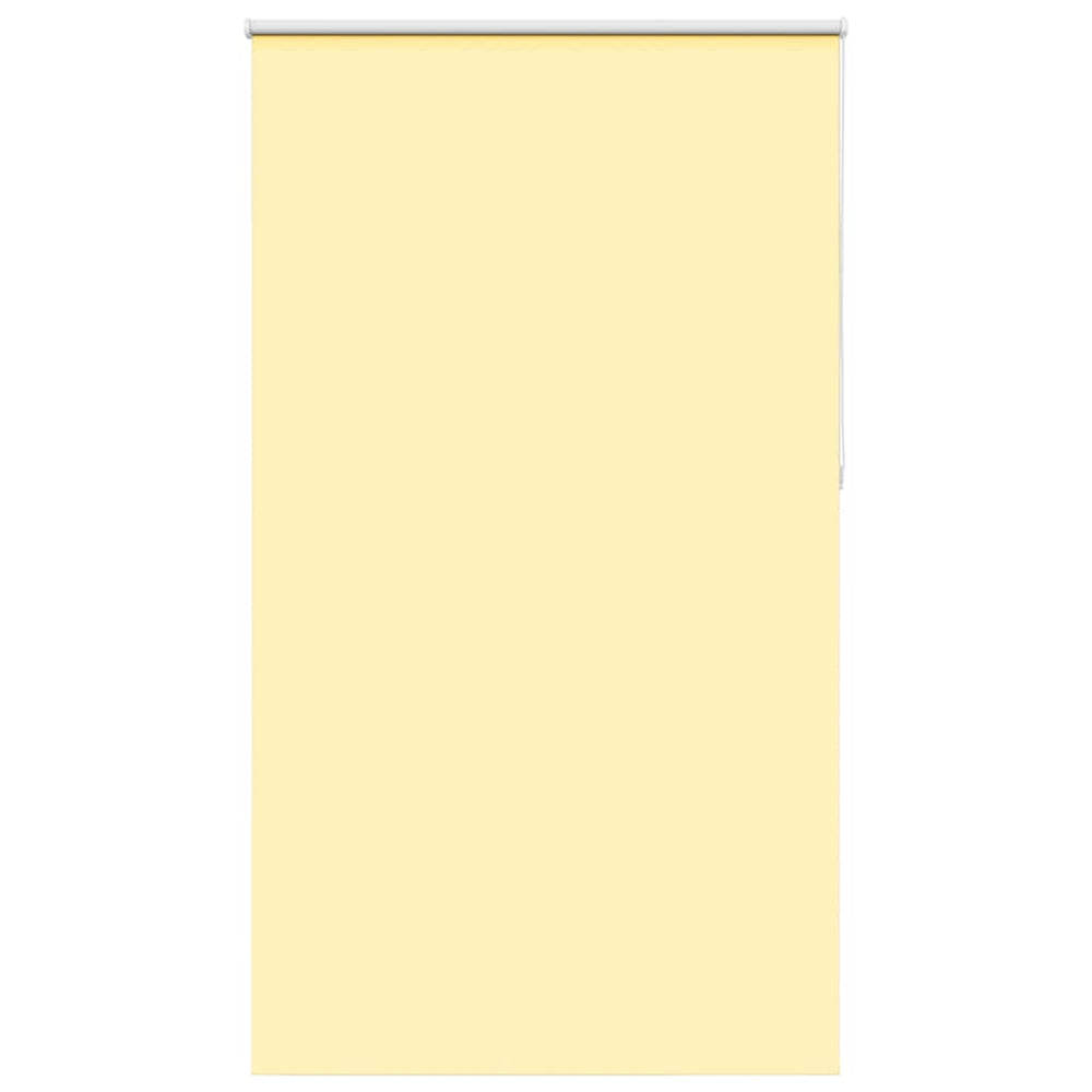 Vidaxl rolgordijn verduisterend 140x210 cm stofbreedte 136,6 cm geel