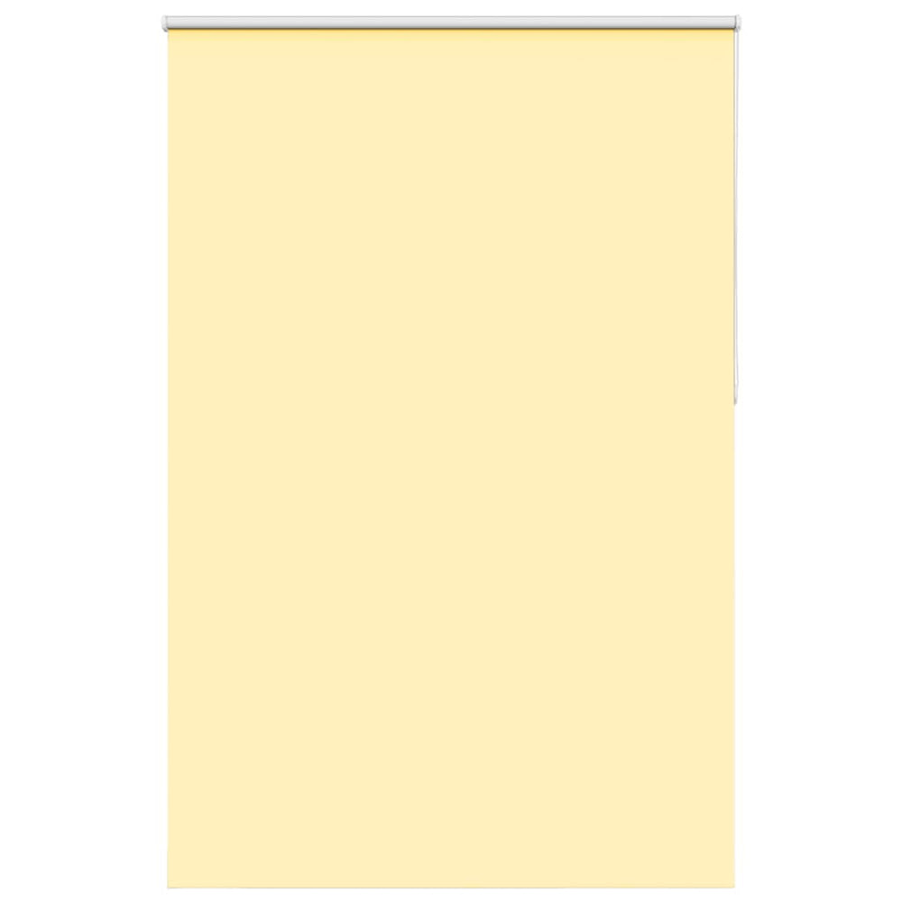 Vidaxl rolgordijn verduisterend 155x210 cm stofbreedte 151,6 cm geel