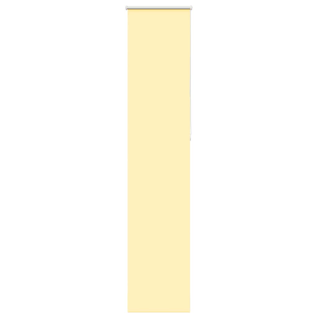 Vidaxl rolgordijn verduisterend 55x230 cm stofbreedte 50,7cm geel