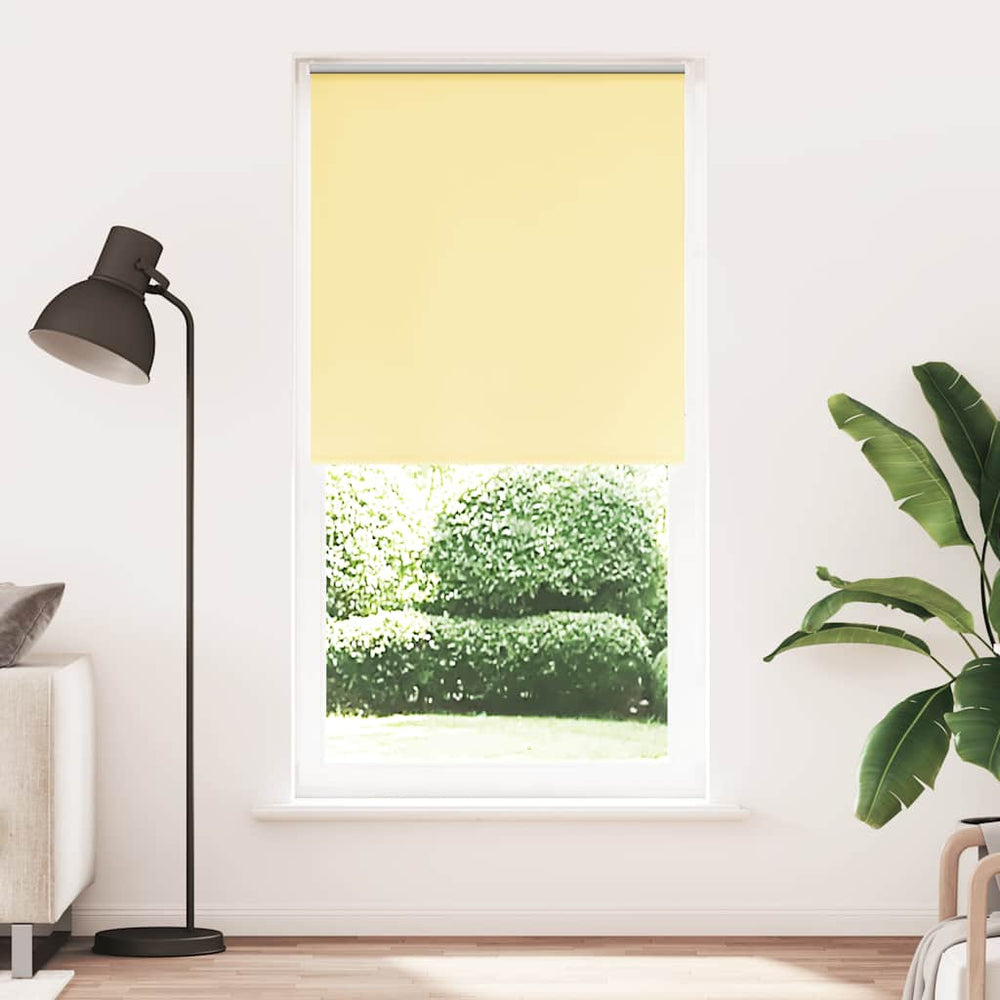 Vidaxl rolgordijn 95x230 cm verduisterend stofbreedte 90,7cm geel