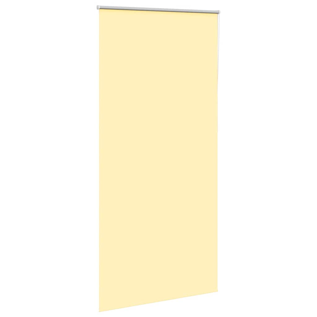 Vidaxl rolgordijn 95x230 cm verduisterend stofbreedte 90,7cm geel