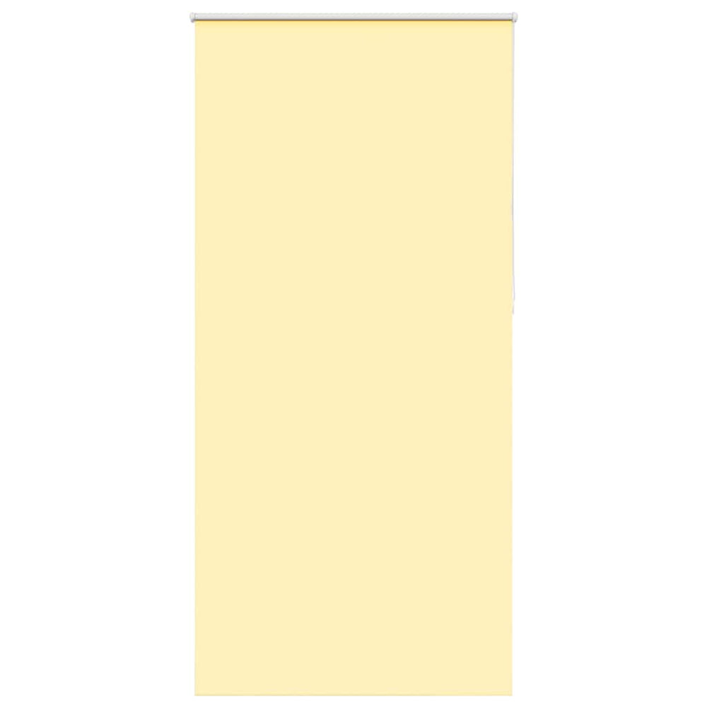 Vidaxl rolgordijn verduisterend 110x230 cm stofbreedte 105,7 cm geel