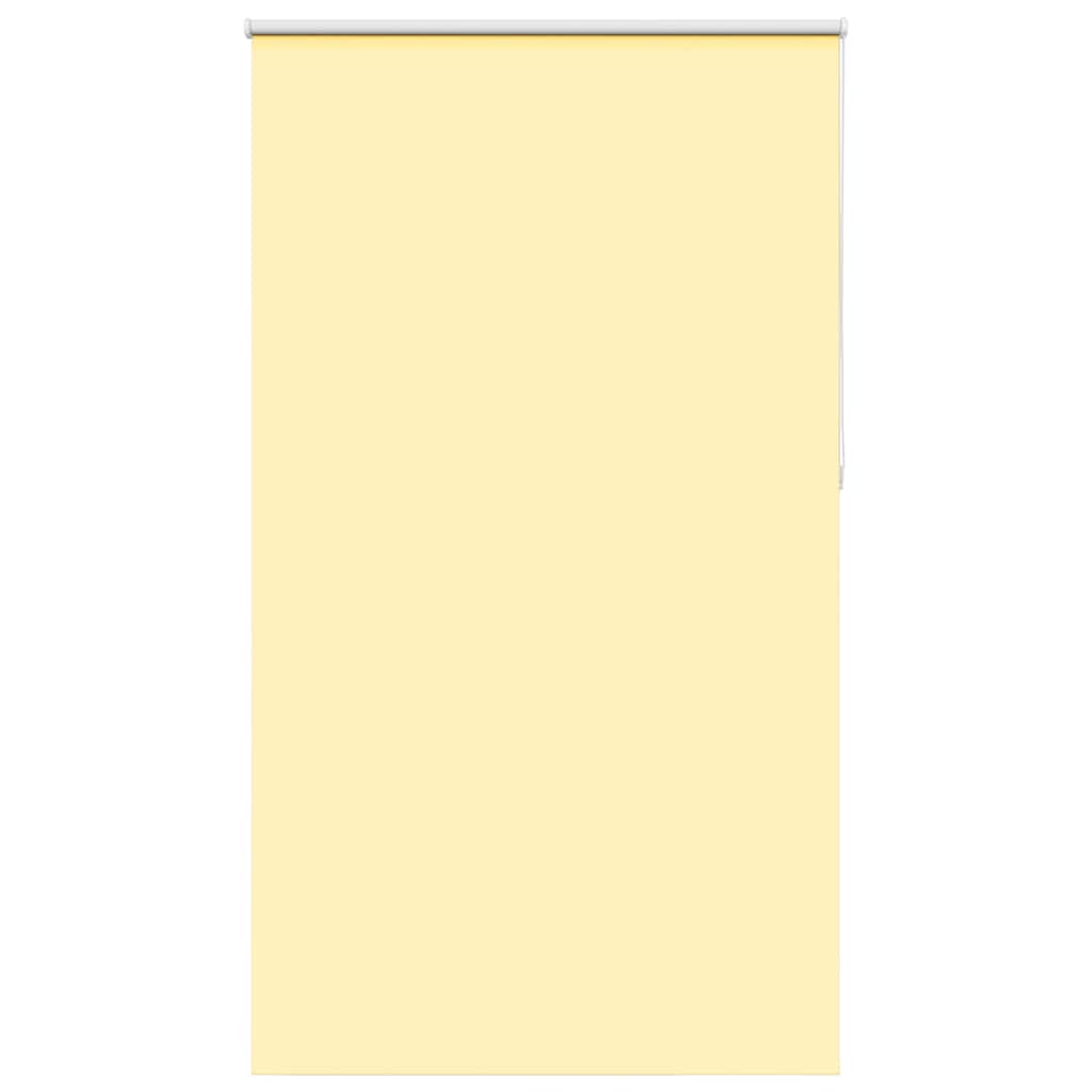 Vidaxl rolgordijn 120x230 cm verduisterend stofbreedte 116,6 cm geel