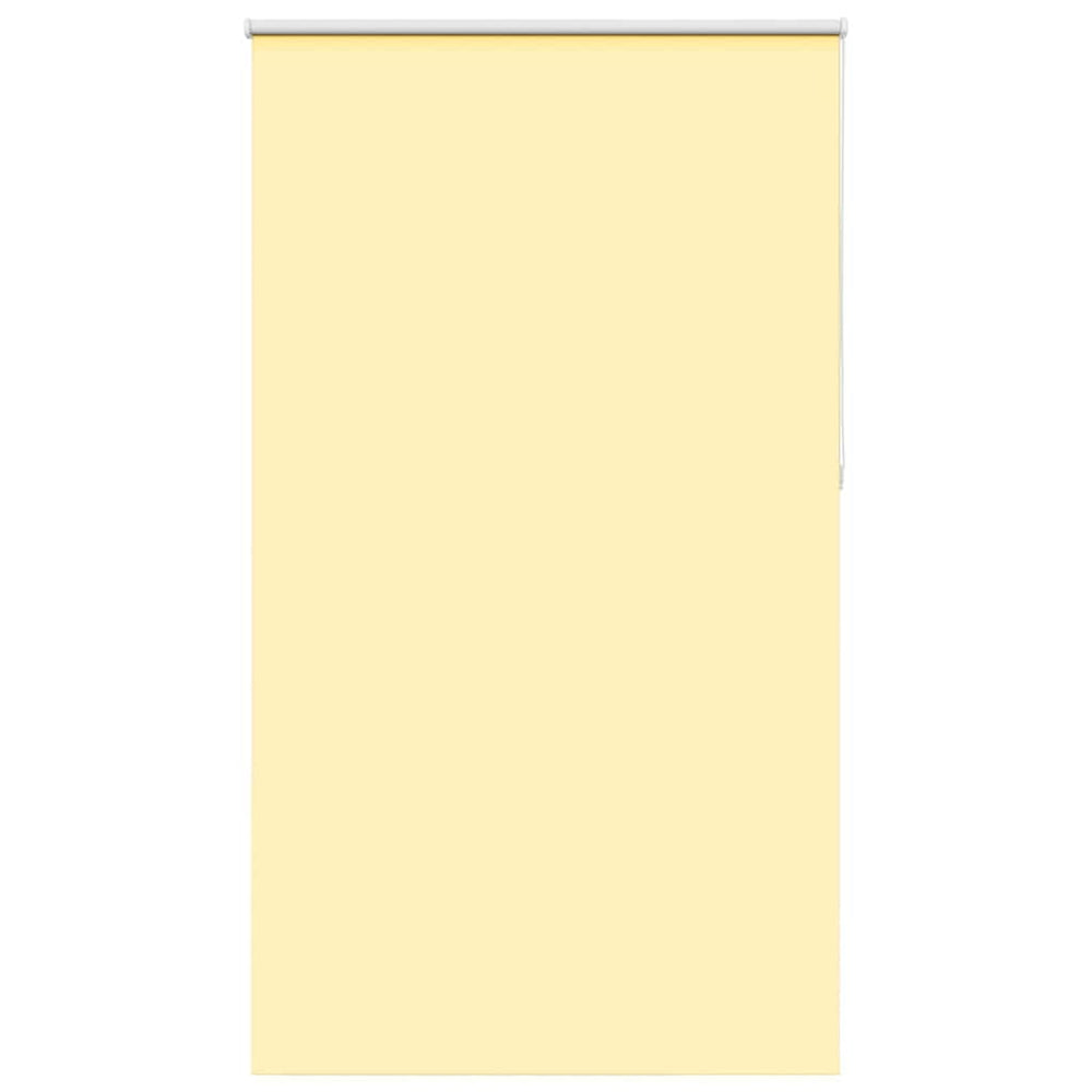 Vidaxl rolgordijn verduisterend 140x230 cm stofbreedte 136,6 cm geel