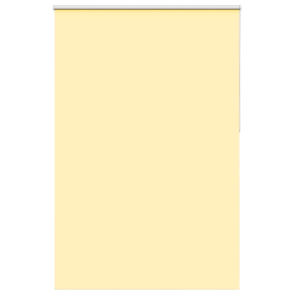 Vidaxl rolgordijn verduisterend 160x230 cm stofbreedte 156,6 cm geel