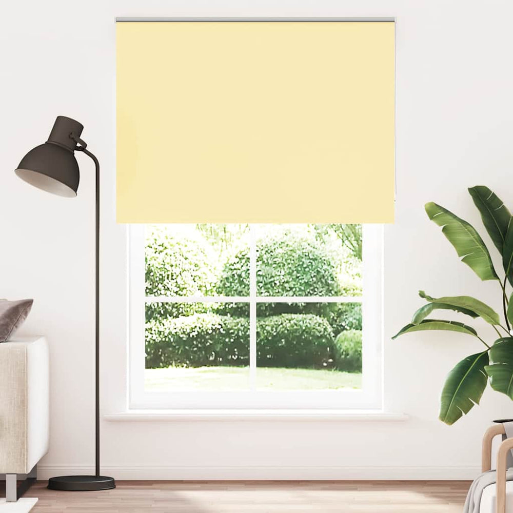 Vidaxl rolgordijn verduisterend 160x230 cm stofbreedte 156,6 cm geel
