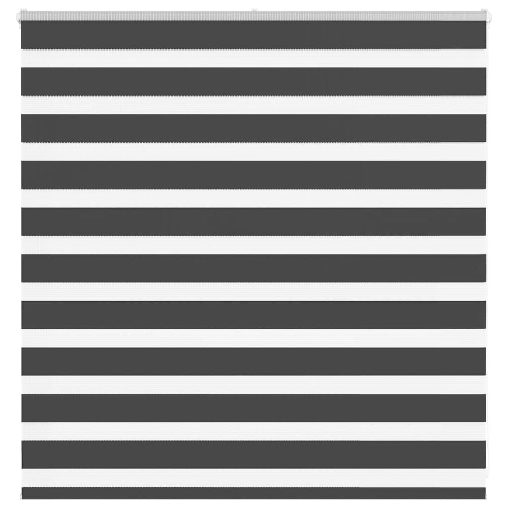 Vidaxl zebra rolgordijn 150x100 cm stofbreedte 145,9 cm zwart