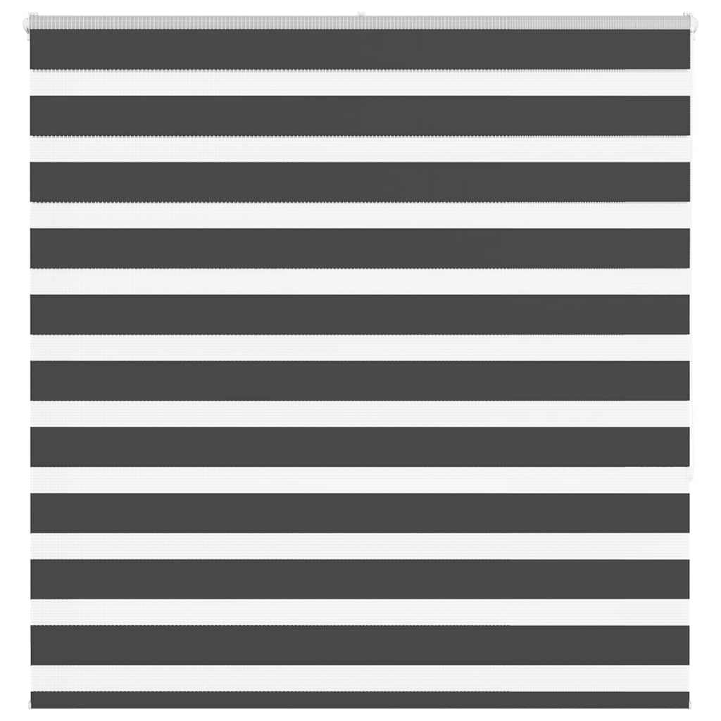 Vidaxl zebra rolgordijn 150x150 cm stofbreedte 145,9 cm zwart