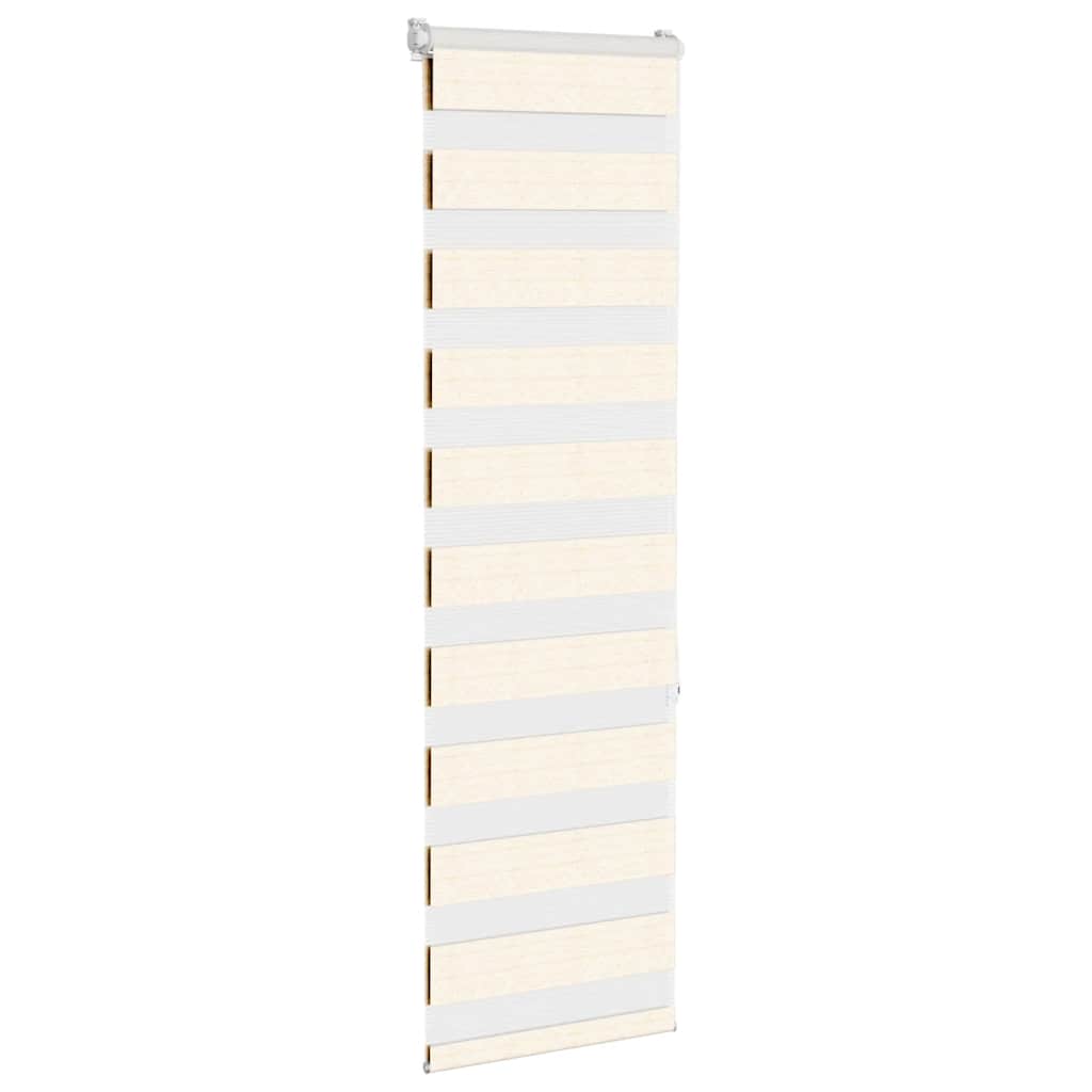Vidaxl zebragordijn 40x150 cm stofbreedte 35,9 cm polyester marmerbeige