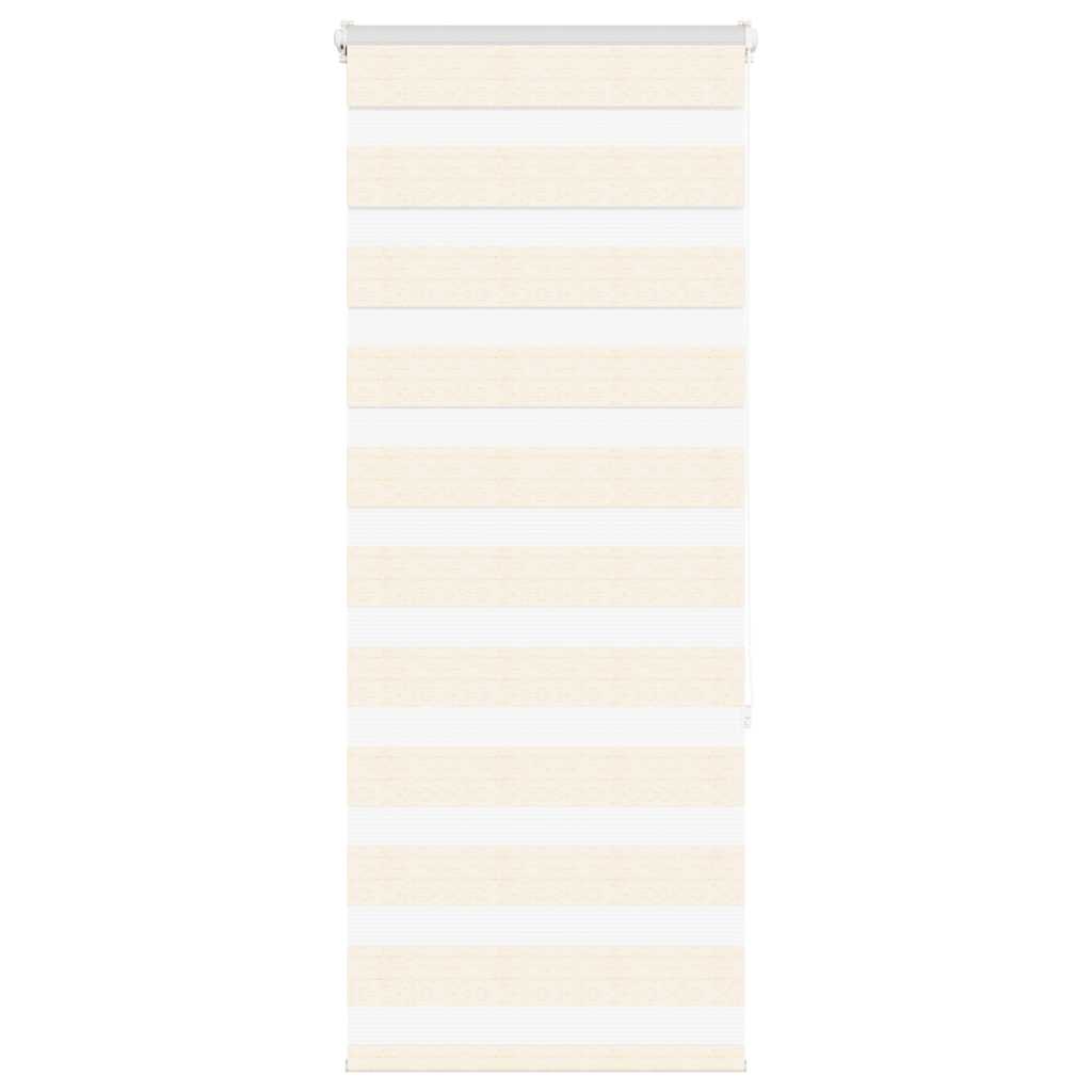 Vidaxl zebragordijn 60x150 cm stofbreedte 55,9 cm polyester marmerbeige