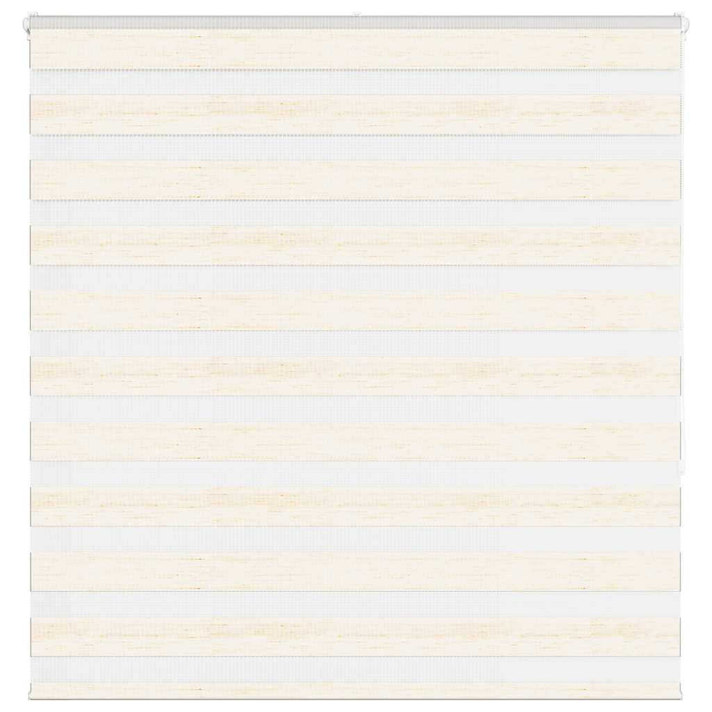 Vidaxl zebra blind 145x150cm stofbreedte 140,9cm polyester marmerbeige