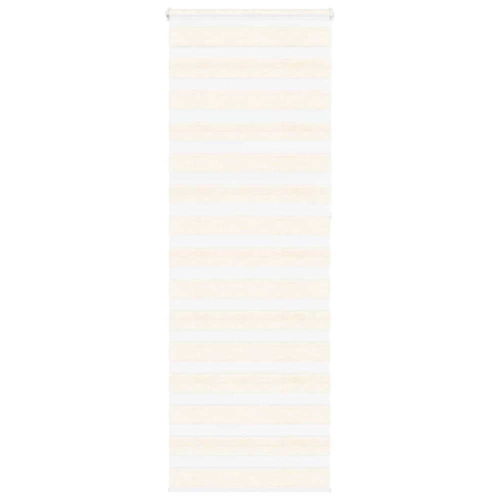 Vidaxl zebra rolgordijn 90x230 cm stofbreedte 85,9 cm marmerbeige