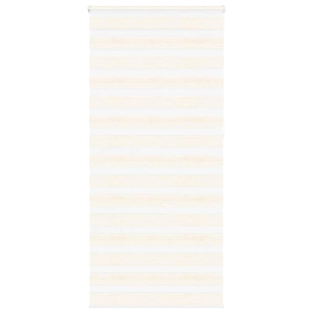 Vidaxl zebra rolgordijn 115x230 cm stofbreedte 110,9 cm marmerbeige