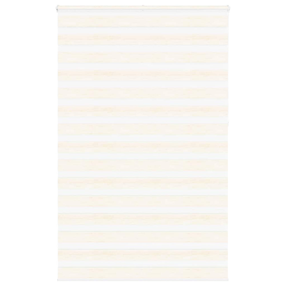 Vidaxl zebra rolgordijn 150x230 cm stofbreedte 145,9 cm marmerbeige