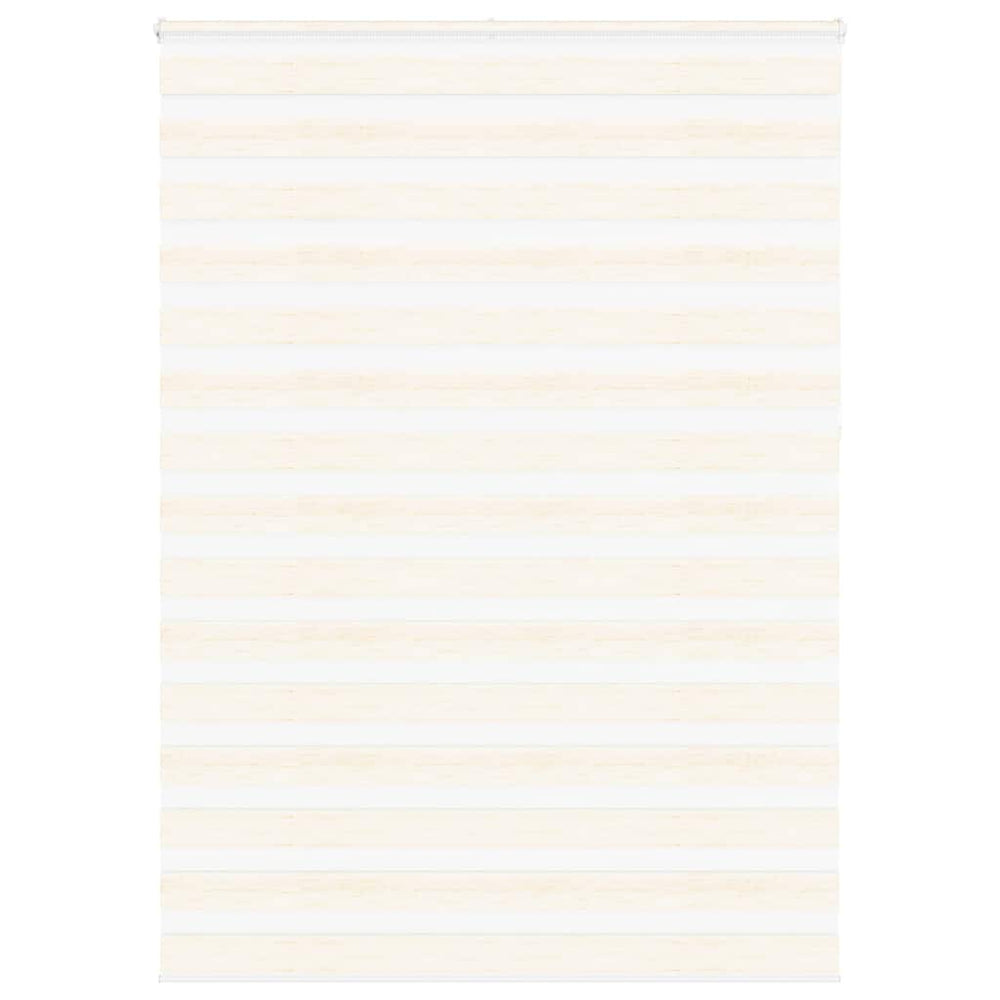 Vidaxl zebra blind marmer beige 165x230 cm stofbreedte 160,9 cm polyester