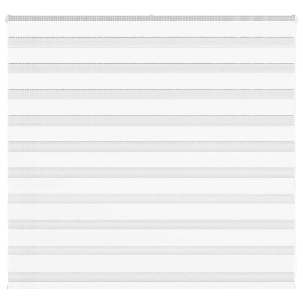 Vidaxl zebra blind 155x100 cm stofbreedte 150,9 cm polyester wit